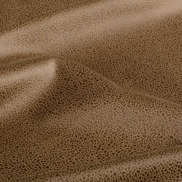 Suede leather fabric Unicolour Camel