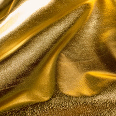 Lamé foiled Unicolour Gold
