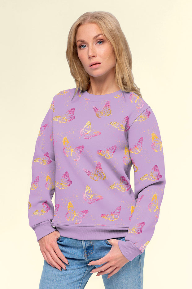Jogging fabric Lila soft 
