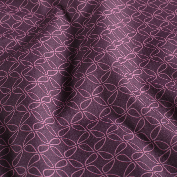 Popeline de Coton tissu motifs géométriques 