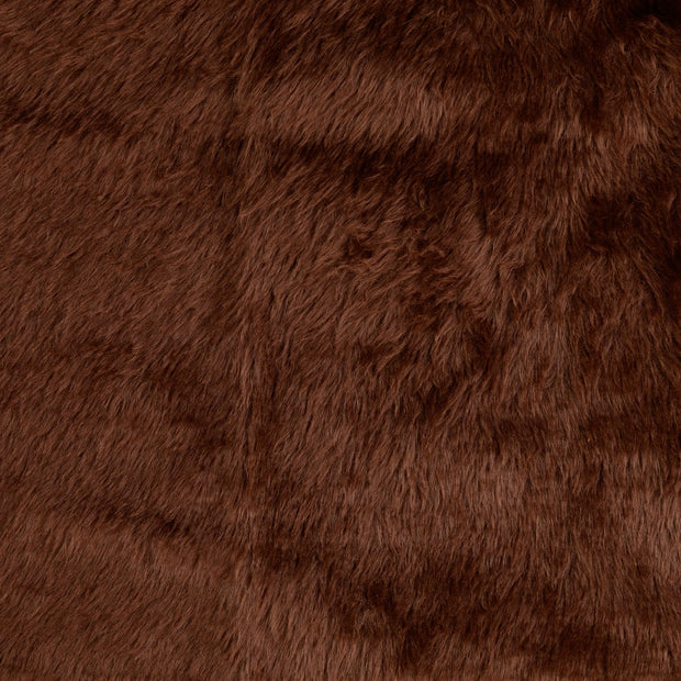 Pluche fabric Brown 