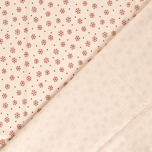 Cotton Poplin fabric Christmas printed 