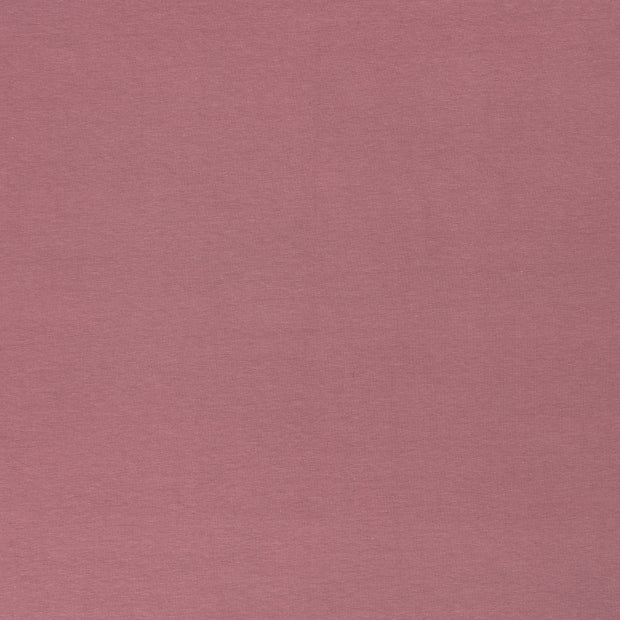 Cotton Jersey GOTS organic fabric Mauve matte 