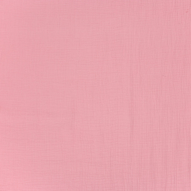 Muslin fabric Pink matte 