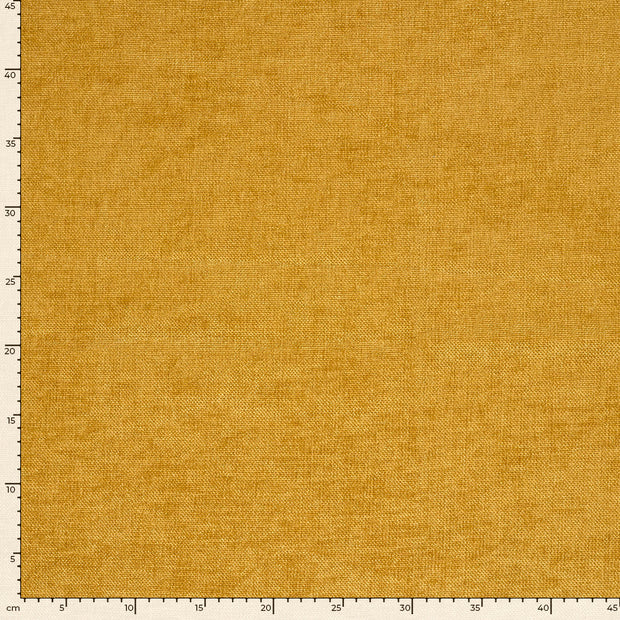 Chenille fabrik Uni Beige