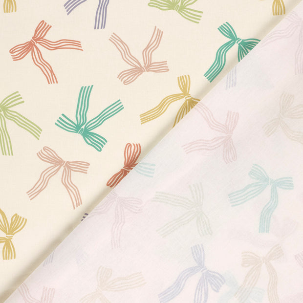 Cotton Poplin fabric Writings printed 