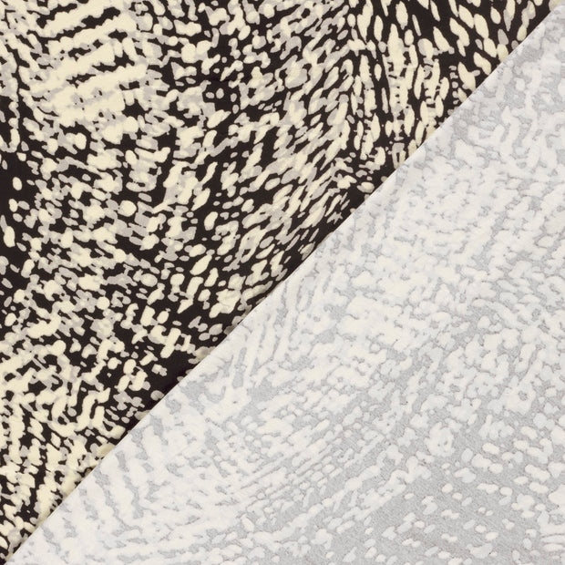 Viscose Vortex Jersey fabric Abstract printed 