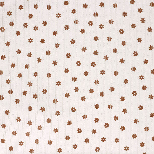 Pinpoint fabric Off White soft 