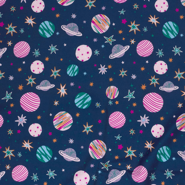 Softshell fabric Navy soft 