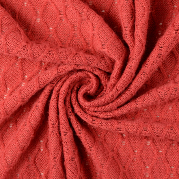 Woven Polyester fabric Red 