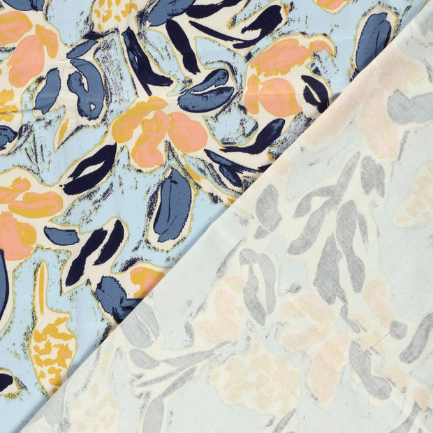 Baumwolle Satin fabrik Blumen bedruckt 