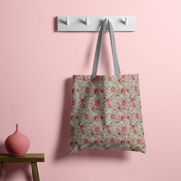 Linen Look fabric Light Pink matte 