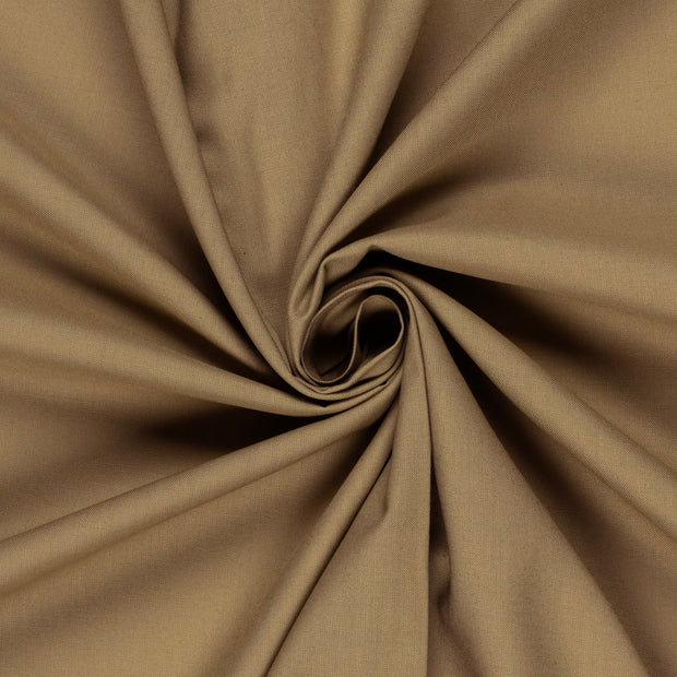 Cretonne Premium fabric Unicolour Camel