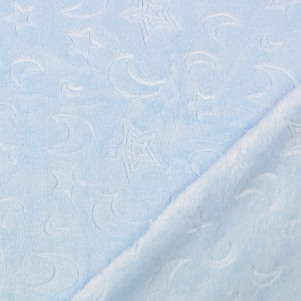 Fleece fabrik Sterne 
