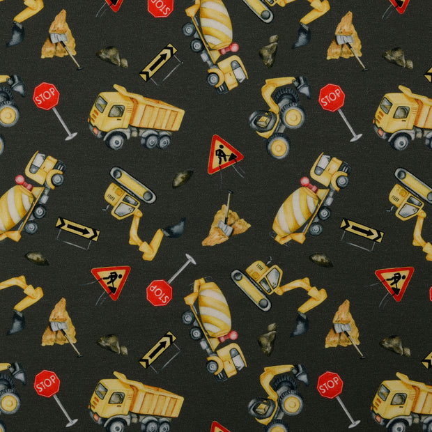 Jersey fabric Construction Grey