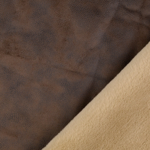 Artificial Leather fabric Unicolour backed 