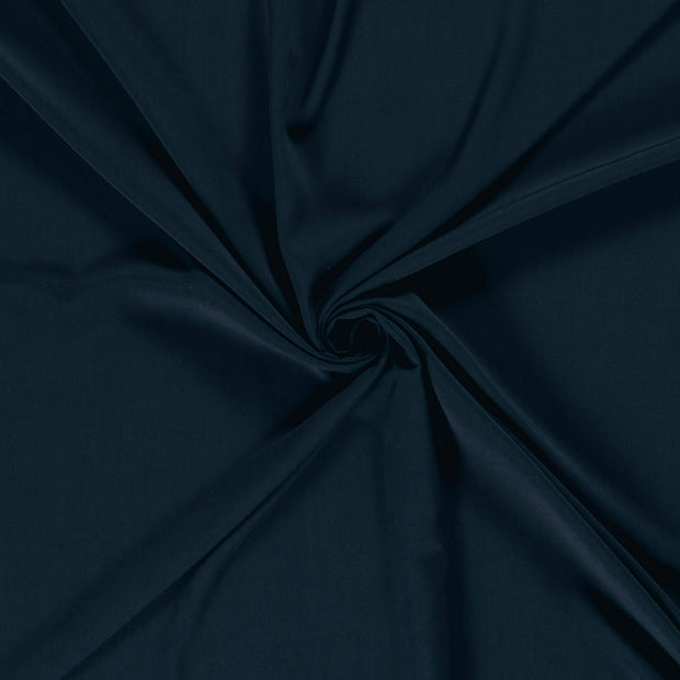 Bamboo Poplin fabric Navy 