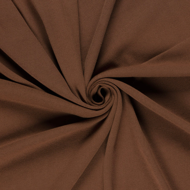 Heavy Knit fabric Rust 