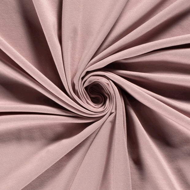 Bamboo Jersey fabric Unicolour Light Pink