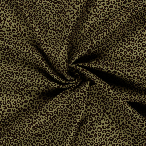Swimshort water repellent recycled fabric Khaki Green digital printed 
