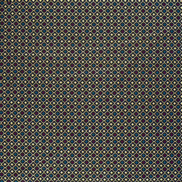 Cotton Poplin fabric Navy 