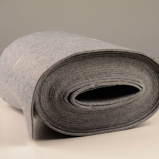 Felt fabric Light Grey 