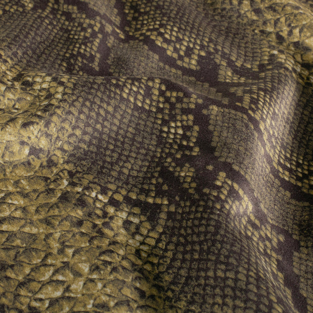 Suede leather fabric Abstract Taupe Grey