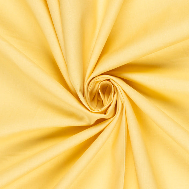 Cretonne Premium fabric Unicolour Yellow