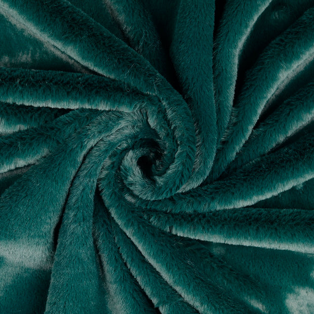 Fake Fur fabric Forest Green 
