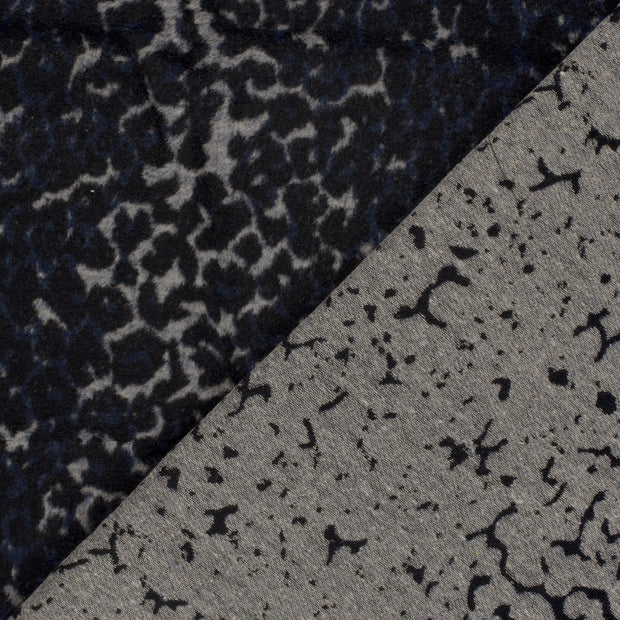 Jacquard fabric Leopards 