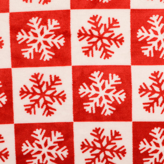 Fleece fabric Red 