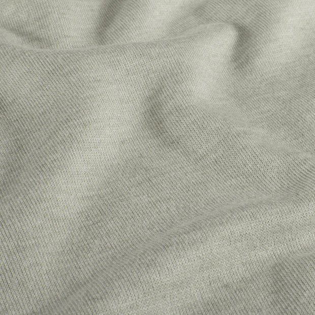 Poly Viscose Jersey fabric Melange Grey