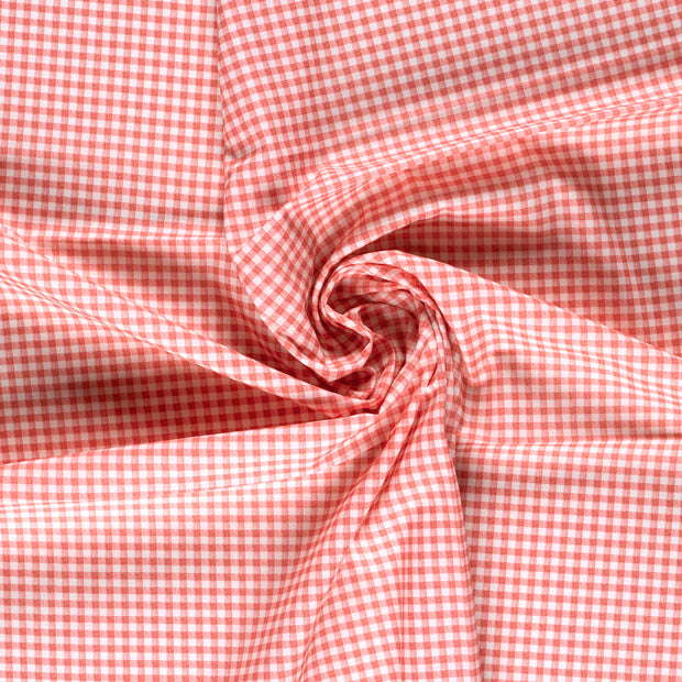 Cretonne fabric Light Pink digital printed 