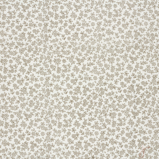 Muslin fabric Off White matte 