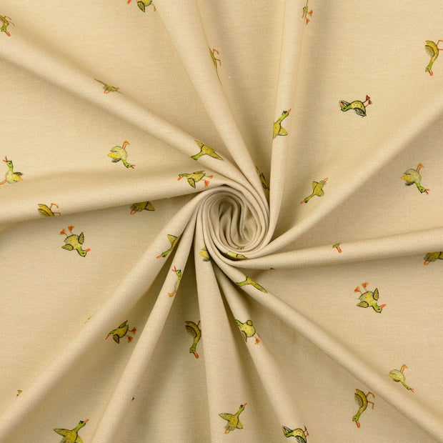 Jersey fabric Beige 