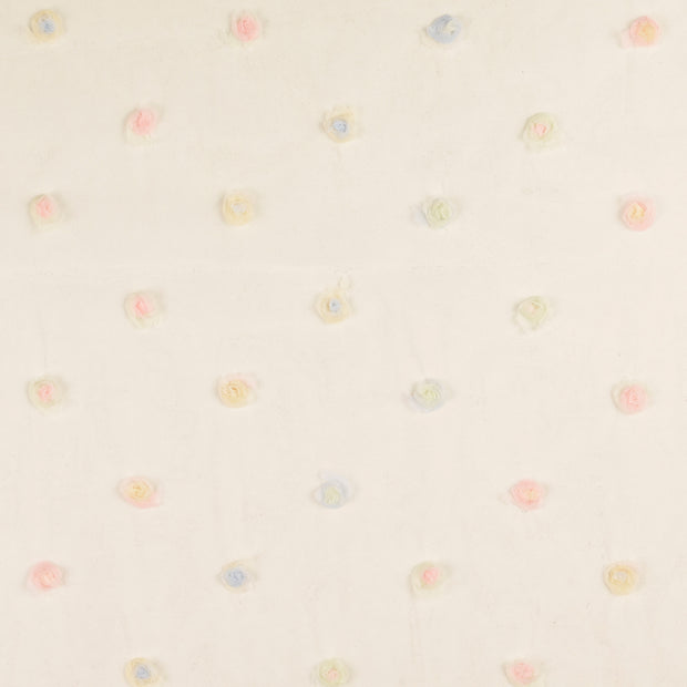 Tule stof Bloemen Multicolor