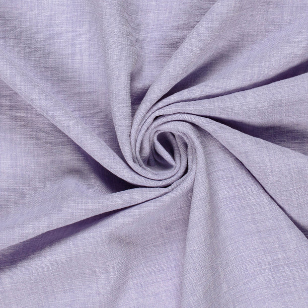Linen Look fabric Unicolour Lila