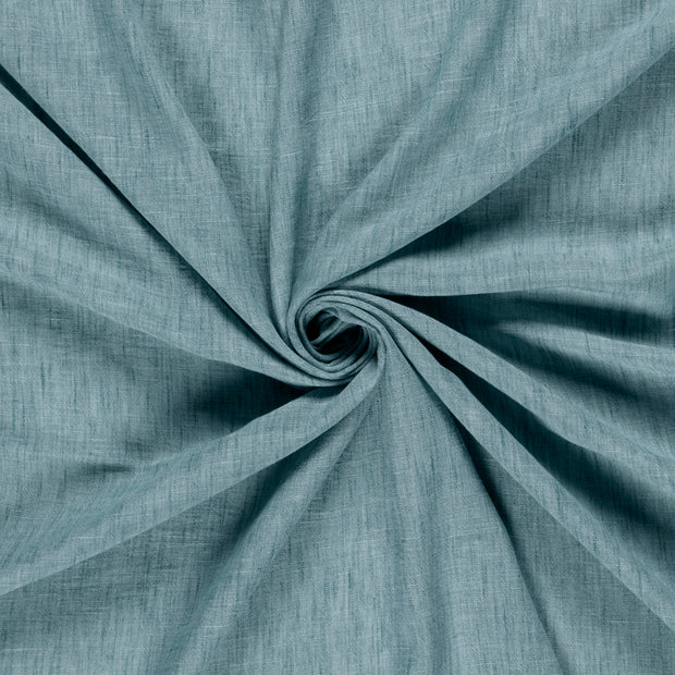 Woven Polyester fabric Petrol printed 