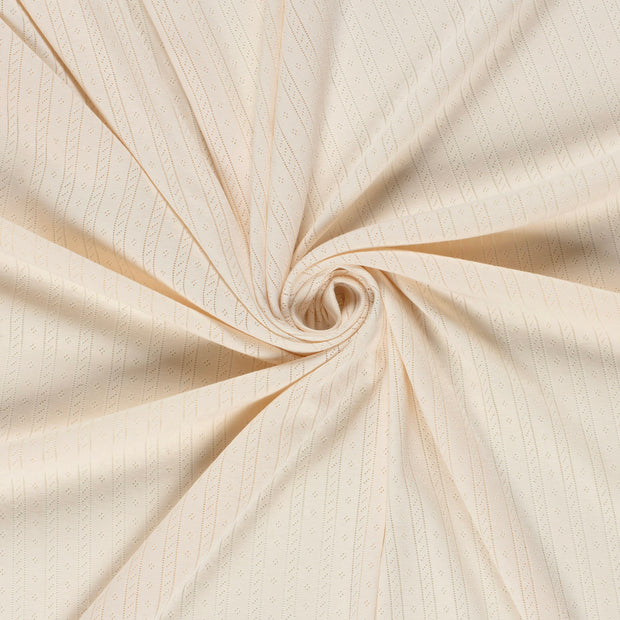 Pinpoint fabric Ivory 