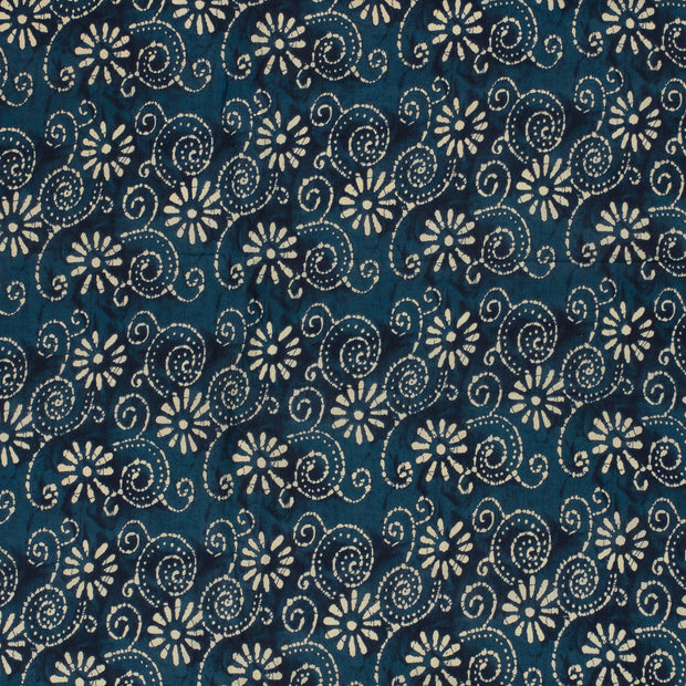 Voile fabric Indigo 