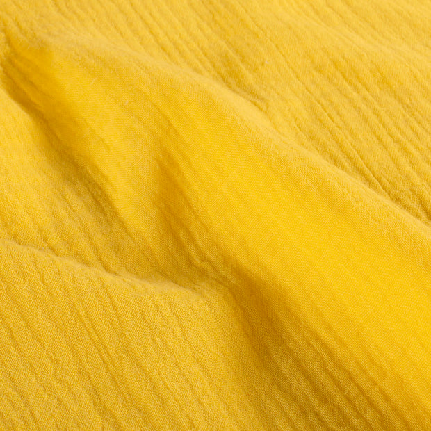 Muslin fabric Unicolour Yellow