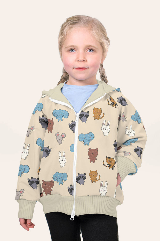 Softshell fabric Beige soft 