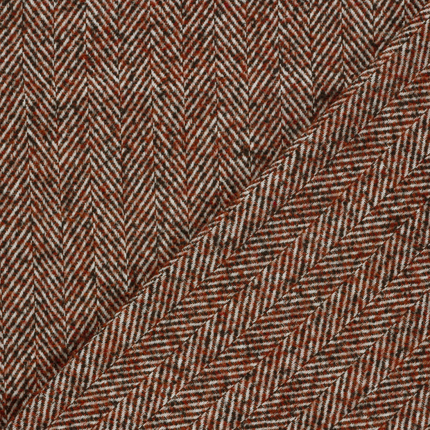 Jacquard fabric Unicolour brushed 