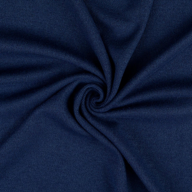 Heavy Knit fabric Navy 