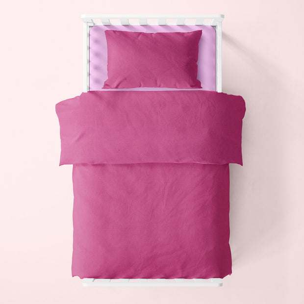 Cretonne Premium fabric Unicolour Fuchsia