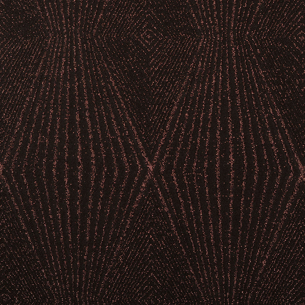Jersey fabrik Geometrische Roségold