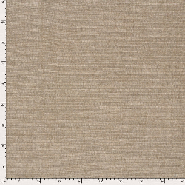 Chenille fabric Unicolour Beige