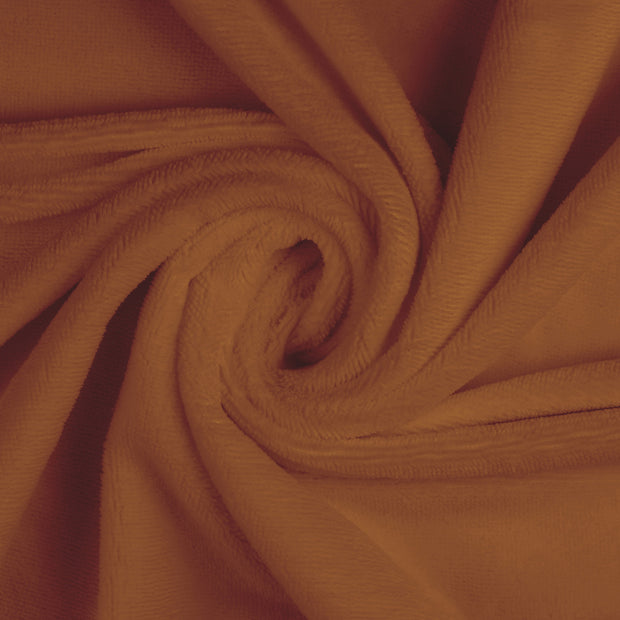 Terry Towelling fabric Brown 