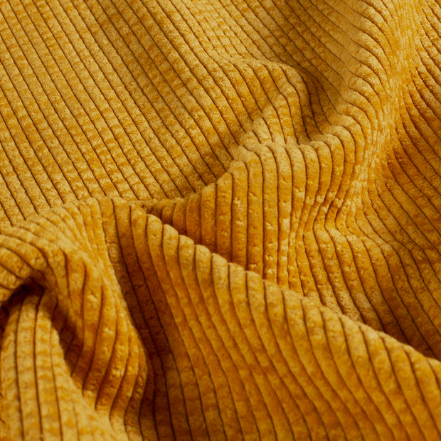 Corduroy 4.5w fabric Unicolour Oker