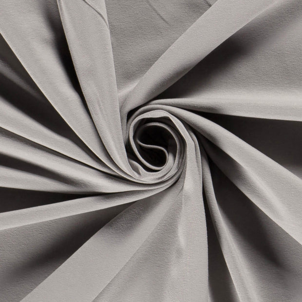 Jersey fabric Unicolour Grey